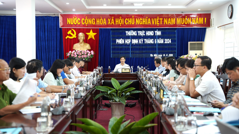 Cho ý kiến nhiều nội dung chuẩn bị kỳ họp thứ 13 và kỳ họp thường lệ giữa năm 2024 của HĐND tỉnh