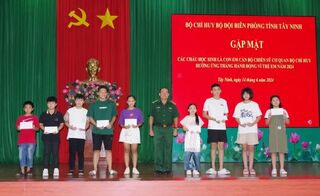 BĐBP Tây Ninh: Hưởng ứng Tháng hành động vì trẻ em năm 2024