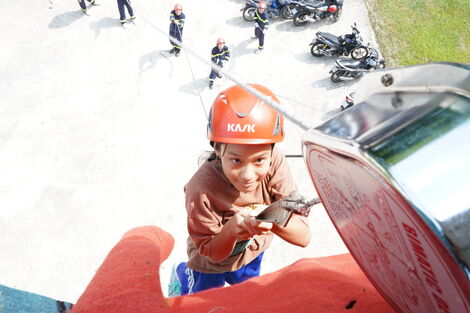 Công an Tây Ninh: Tuyên truyền, thực hành kỹ năng chữa cháy và cứu nạn, cứu hộ