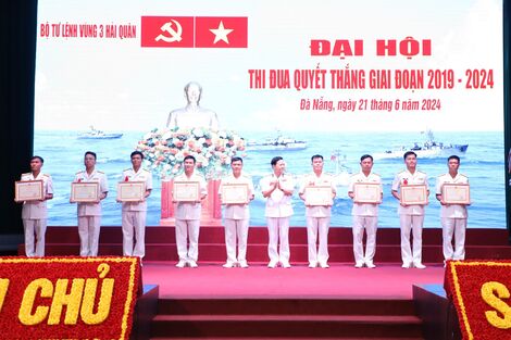 Vùng 3 Hải quân: Đại hội thi đua Quyết thắng giai đoạn 2019-2024