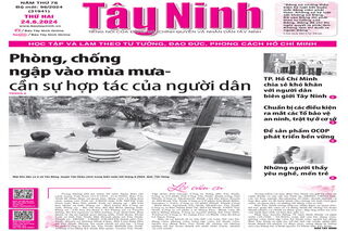 Điểm báo in Tây Ninh ngày 24.06.2024