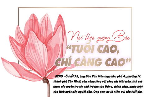 Noi theo gương Bác “Tuổi cao, chí càng cao”