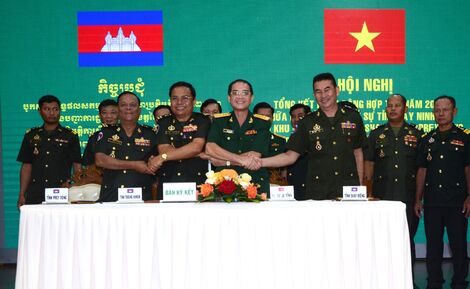 Tây Ninh thực hiện tốt công tác đối ngoại quốc phòng