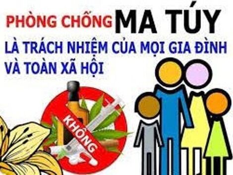 Hướng tới một xã hội lành mạnh, nói không với ma túy!