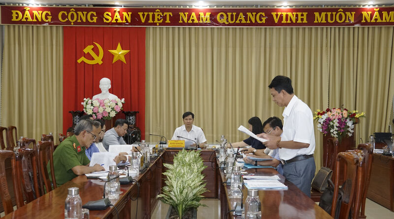 Bí thư Tỉnh uỷ chủ trì Hội nghị Ban chỉ đạo Cải cách tư pháp 6 tháng đầu năm 2024