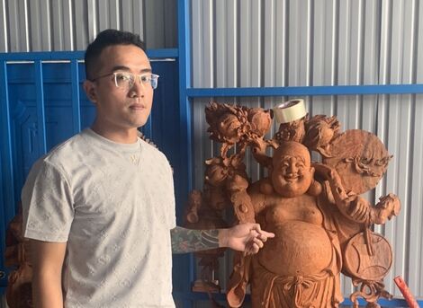 Công an Tây Ninh: Bắt đối tượng lừa đảo bán hàng gỗ mỹ nghệ