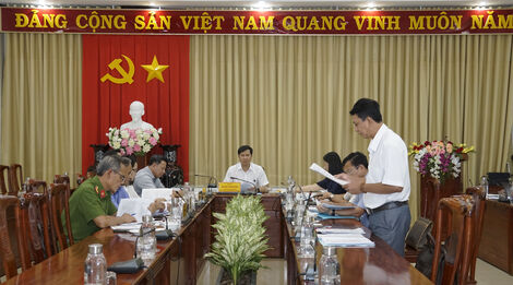Hội nghị Ban chỉ đạo Cải cách tư pháp Tây Ninh 6 tháng đầu năm 2024