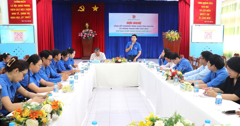 Phát huy sức trẻ trong chương trình Xuân tình nguyện và Tháng Thanh niên năm 2024