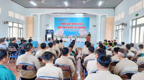 Lãnh đạo TP.Tây Ninh: Thăm, động viên, cảm hoá học viên tại cơ sở cai nghiện ma tuý