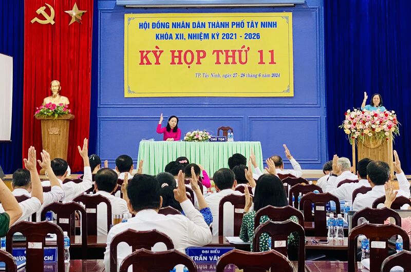 Kỳ họp thứ 11, HĐND Thành phố khoá XII hoàn thành nội dung, chương trình đề ra