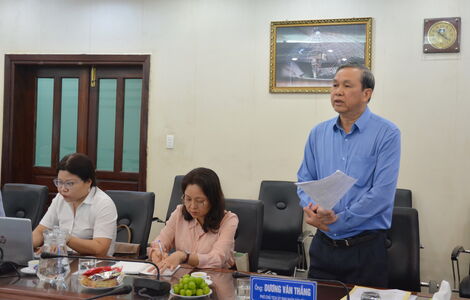 Phó Chủ tịch UBND tỉnh làm việc với Công ty cổ phần xi măng Fico Tây Ninh