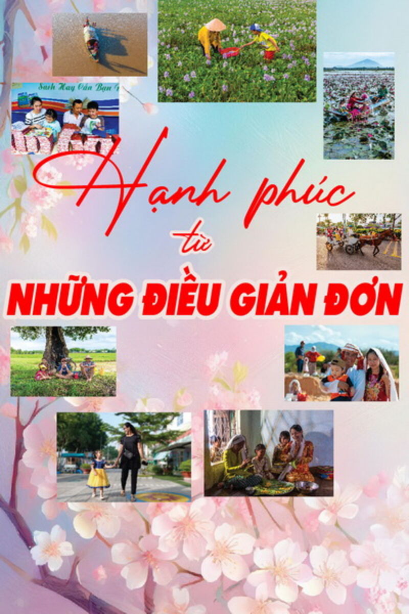 Hạnh phúc từ những điều giản đơn