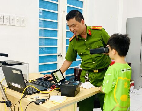 TP. Tây Ninh: Triển khai cấp căn cước cho công dân dưới 14 tuổi