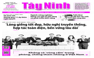 Điểm báo in Tây Ninh ngày 05.07.2024