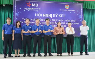 Hội Nông dân Tây Ninh: Ký kết hợp tác thực hiện chính sách tín dụng với Ngân hàng Quân đội