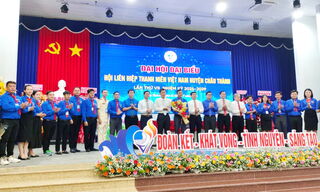 Anh Lê Hữu Nghị tiếp tục giữ chức Chủ tịch Hội LHTN huyện Châu Thành nhiệm kỳ 2024-2029