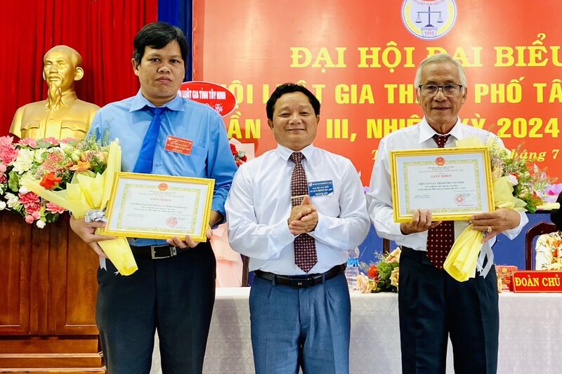 Hội Luật gia thành phố Tây Ninh: Đại hội đại biểu lần thứ III, nhiệm kỳ 2024-2029