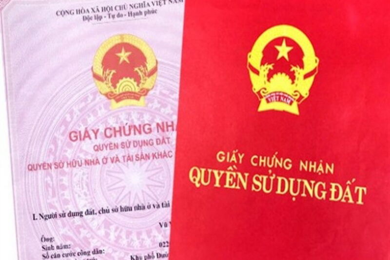 Giấy chứng nhận quyền sử dụng đất, quyền sở hữu tài sản gắn liền với đất