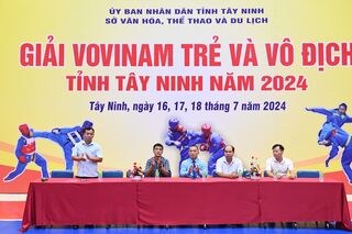 Khai mạc Giải Vovinam trẻ và vô địch tỉnh Tây Ninh năm 2024