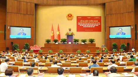 Ra mắt cuốn sách về Quốc hội Việt Nam của Tổng Bí thư Nguyễn Phú Trọng