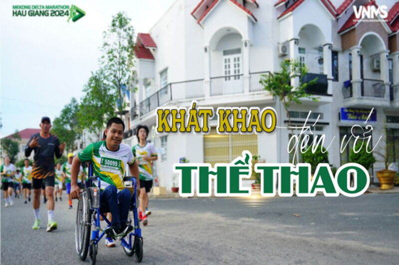 Khát khao đến với thể thao