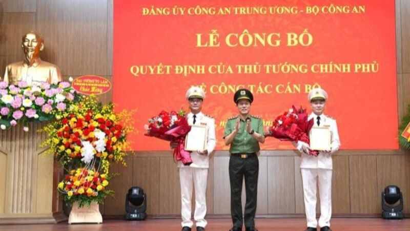 Chủ tịch nước dự Lễ công bố, trao Quyết định bổ nhiệm hai Thứ trưởng Bộ Công an