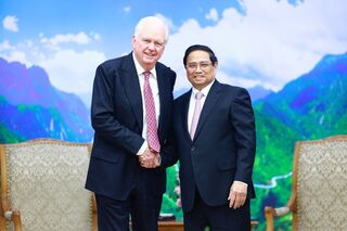 Thủ tướng tiếp nguyên Giám đốc Chương trình Việt Nam tại Havard