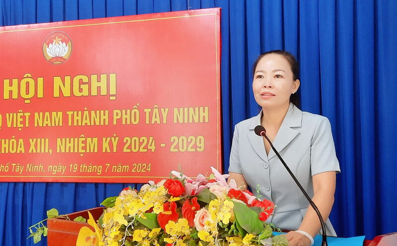 UBMTTQ Việt Nam TP. Tây Ninh: Tổ chức hội nghị lần thứ 2, nhiệm kỳ 2024-2029