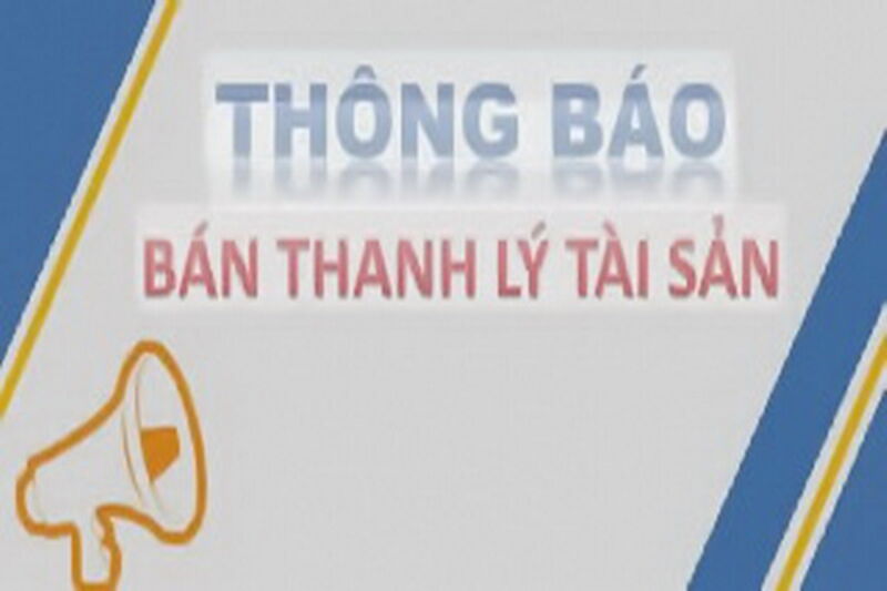 Báo Tây Ninh Thông báo về việc bán thanh lý tài sản công