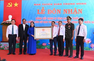 Tây Ninh: Đón nhận bằng xếp hạng di tích Ban Tuyên huấn Trung ương Cục miền Nam