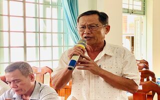 Phó Chủ tịch UBND tỉnh Nguyễn Hồng Thanh tiếp xúc cử tri Phường 1