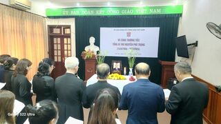 Ủy ban Đoàn kết Công giáo Việt Nam cầu nguyện cho Tổng Bí thư Nguyễn Phú Trọng