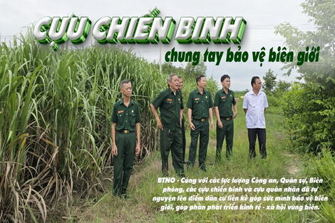 Cựu chiến binh chung tay bảo vệ biên giới