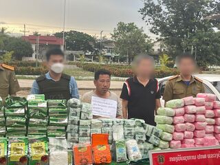 Bắt kẻ vận chuyển 209kg ma túy từ "tam giác vàng" vào Việt Nam