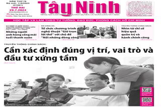 Điểm báo in Tây Ninh ngày 29.7.2024