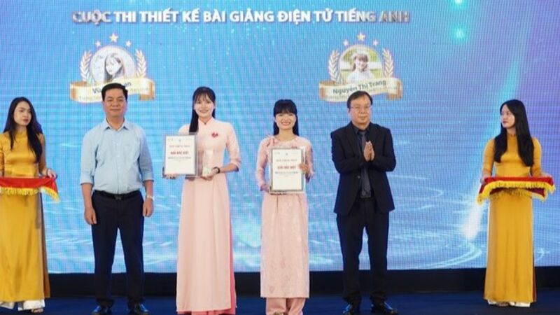 248 giáo viên xuất sắc nhận giải thưởng thiết kế bài giảng điện tử