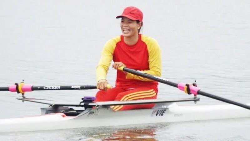 Phạm Thị Huệ giành vé vào tứ kết rowing Olympic 2024