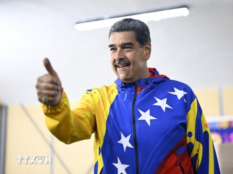 Ông Nicolas Maduro tái đắc cử Tổng thống Venezuela