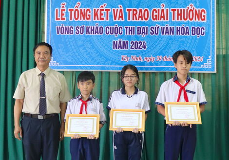 Tây Ninh: Tổng kết và trao giải vòng sơ khảo cuộc thi Đại sứ văn hoá đọc năm 2024