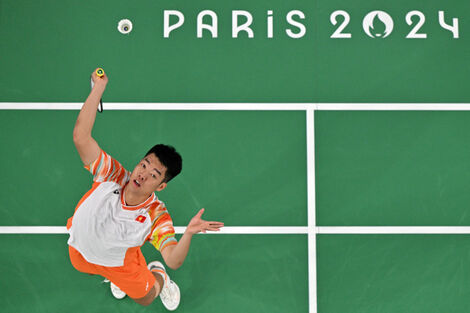 Lê Đức Phát đánh bại tay vợt Đức ở Olympic Paris 2024
