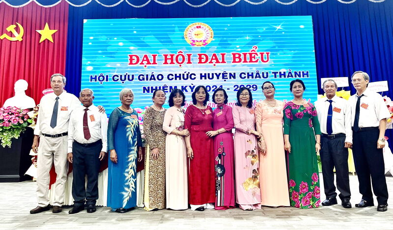 Đại hội đại biểu Hội Cựu giáo chức Châu Thành, nhiệm kỳ 2024-2029