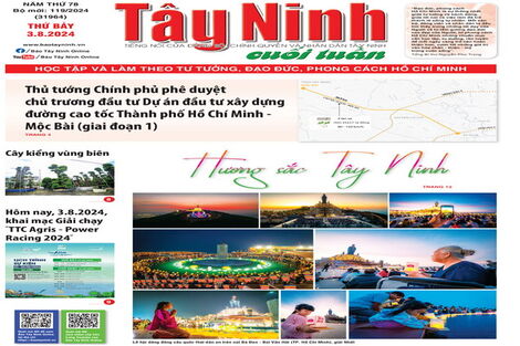 Điểm báo in Tây Ninh ngày 03.8.2024