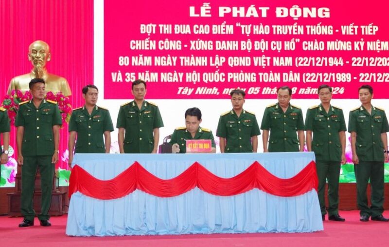 Sư đoàn 5: Phát động thi đua cao điểm “Tự hào truyền thống - Viết tiếp chiến công - Xứng danh Bộ đội Cụ Hồ”