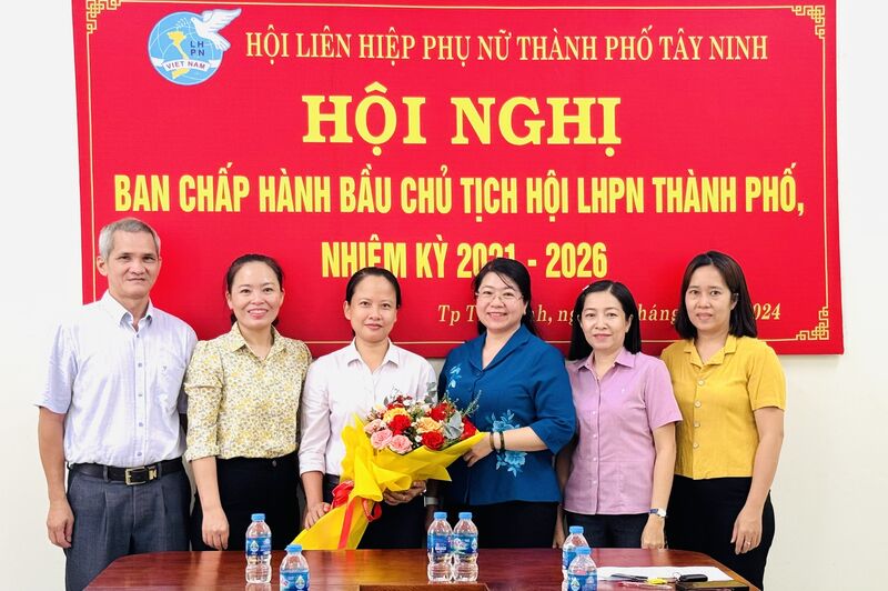 TP. Tây Ninh: Kiện toàn, bầu bổ sung chức danh Chủ tịch Hội LHPN Thành phố