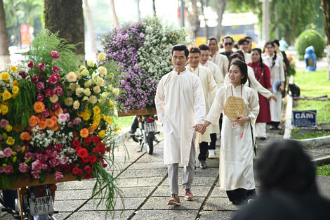 Sắc thu Hà Nội giữa lòng thành phố Tây Ninh