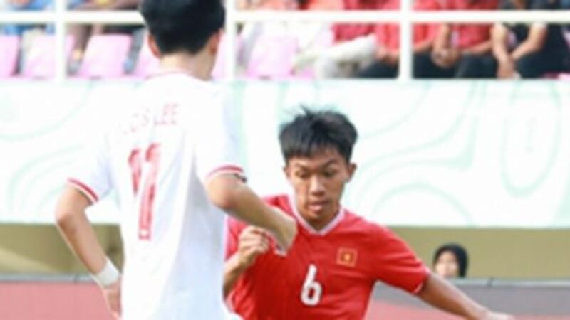 U16 Việt Nam thua đậm chủ nhà Trung Quốc