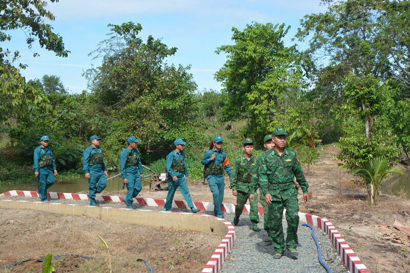 Xây dựng biên giới ổn định, phát triển