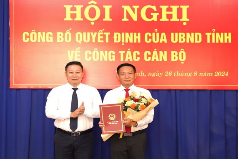 Ông Phạm Trung Chánh giữ chức Giám đốc Sở Công thương