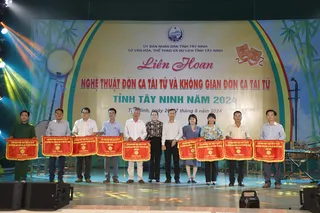 Tây Ninh: Khai mạc Liên hoan nghệ thuật đờn ca tài tử