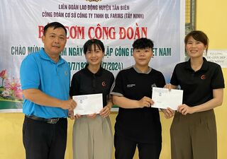 “Bữa cơm Công đoàn” tại CĐCS Công ty TNHH QL Farms Tây Ninh